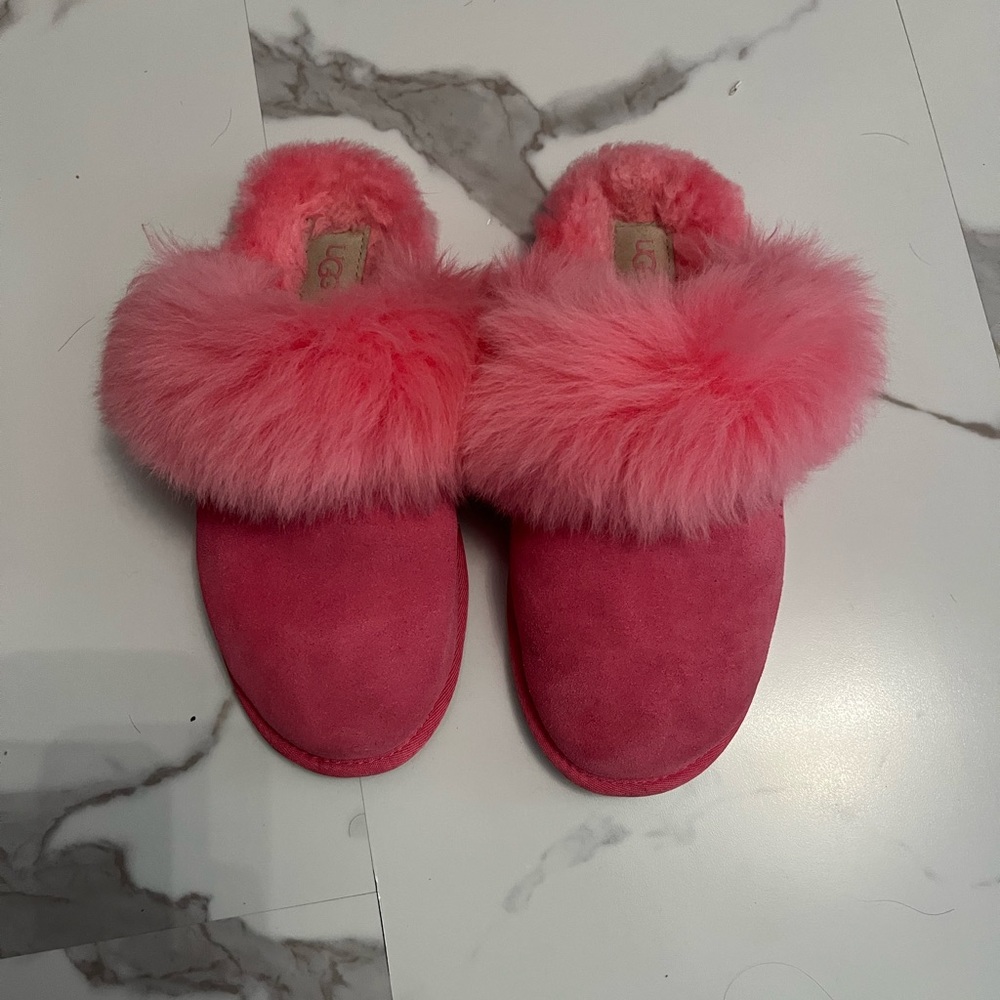 Ugg pink Barbie slippers